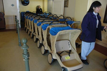 how much does it cost to rent a stroller at disney world